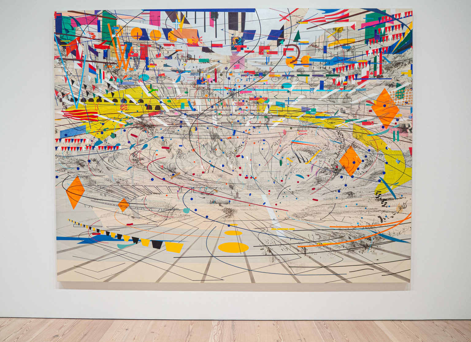 REVIEW Julie Mehretu, New Museum of American Art Nightingale