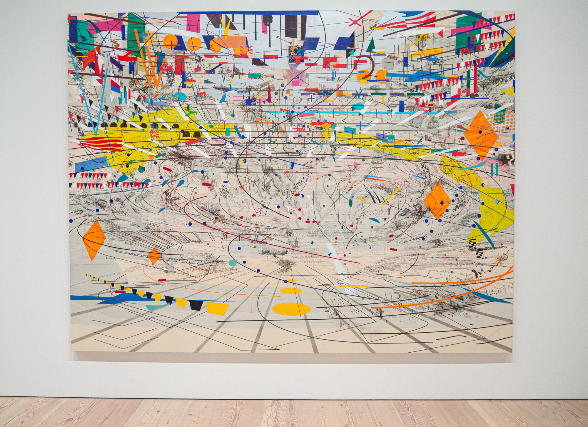 REVIEW Julie Mehretu New Museum Of American Art Nightingale   Stadia Whole 2000x1452 